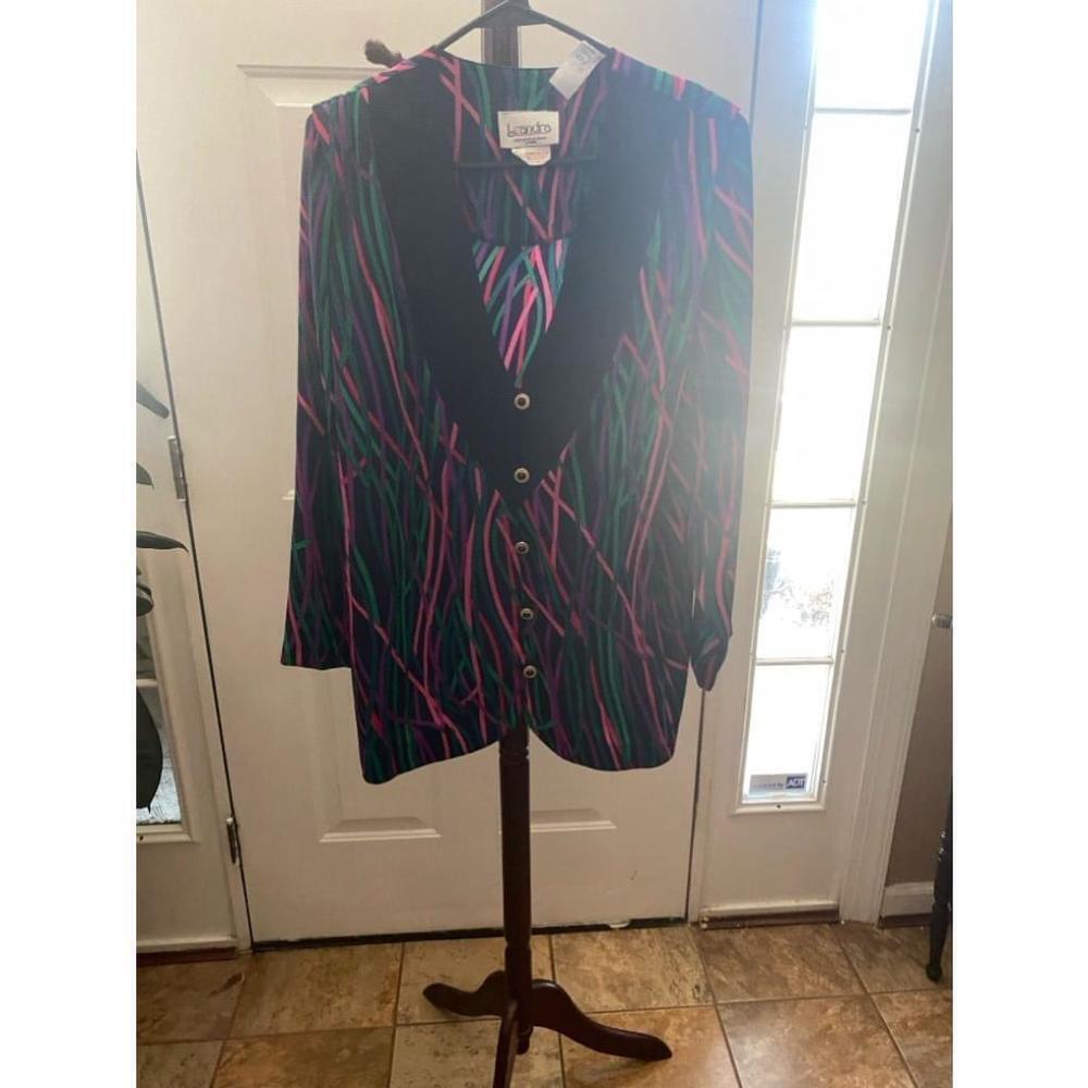 Women's Leandra Multicolor Blazer Size 16W